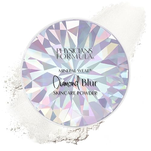 Physicians Formula Mineral Wear®Diamond Blur Skincare Cushion Powder, Blurring & Pore Diffusing Long Lasting Matte Finish Face Powder, Talc-Free Beauty & Personal Care Physicians Formula