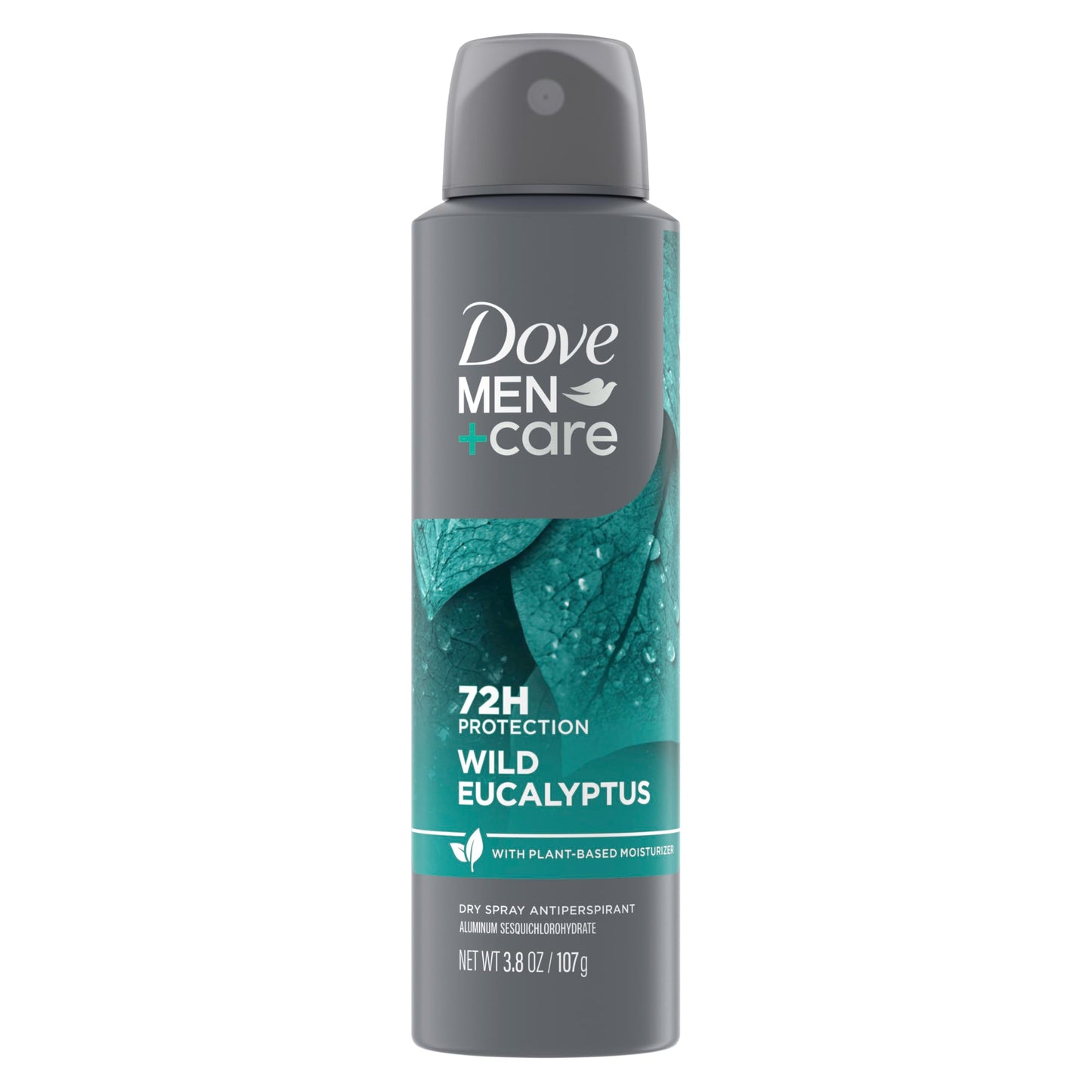 Dove Men+Care Antiperspirant Dry Spray 72H Protection Eucalyptus + Birch With a Plant-Based moisturizer 3.8 OZ Beauty & Personal Care Dove