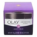 Olay Age Defying Night Cream Classic 2 Ounce Jar (60ml) (6 Pack) Beauty & Personal Care Olay