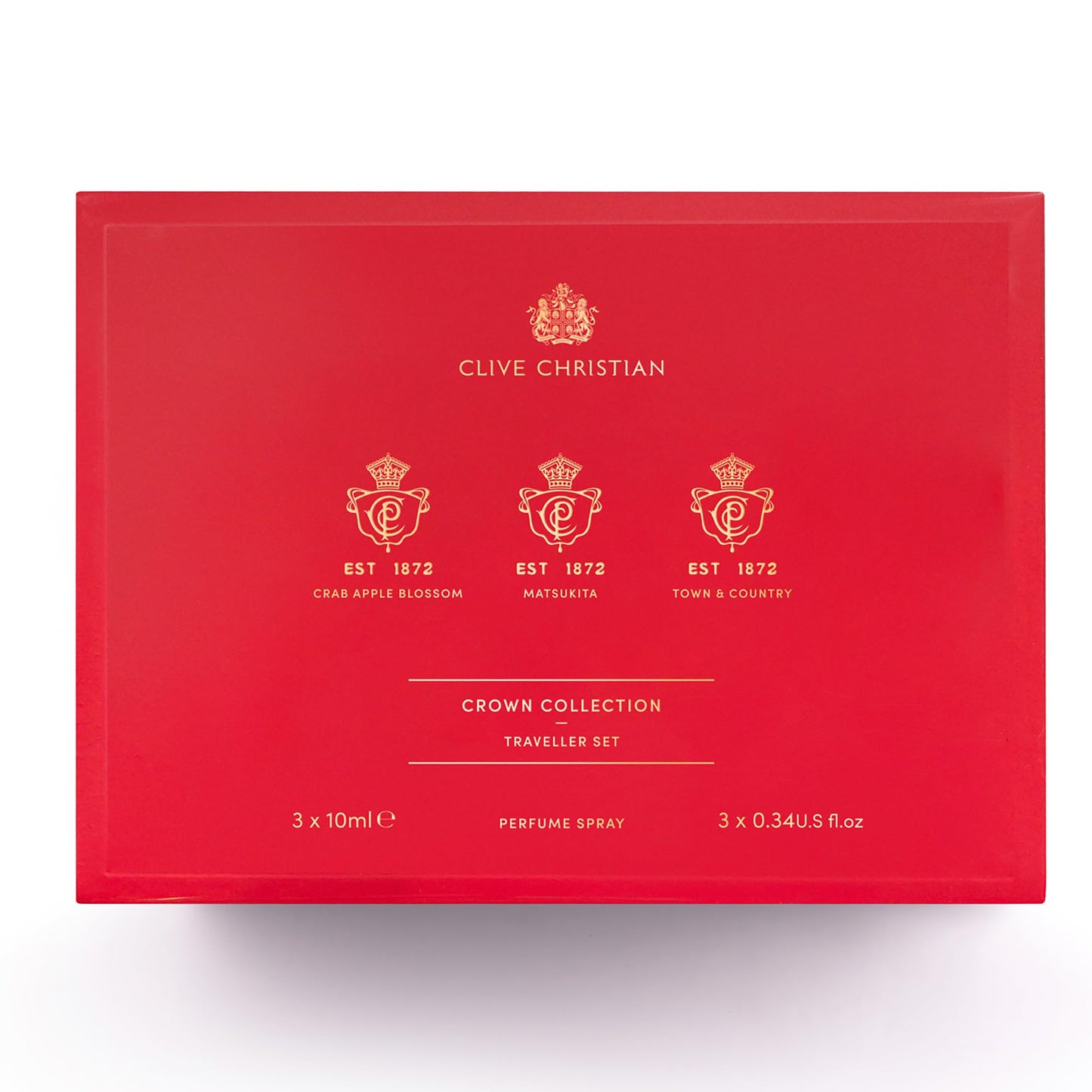 Crown Collection Travellers Set, 3 pc Beauty & Personal Care Clive Christian