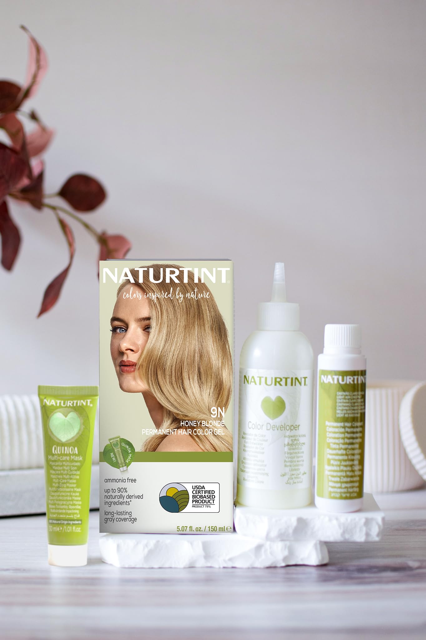 Naturtint 9N Honey Blonde Permanent Hair Color (Pack of 1), Ammonia Free, Vegan, Cruelty Free, up to 100% Gray Coverage, Long Lasting Results Beauty & Personal Care Naturtint