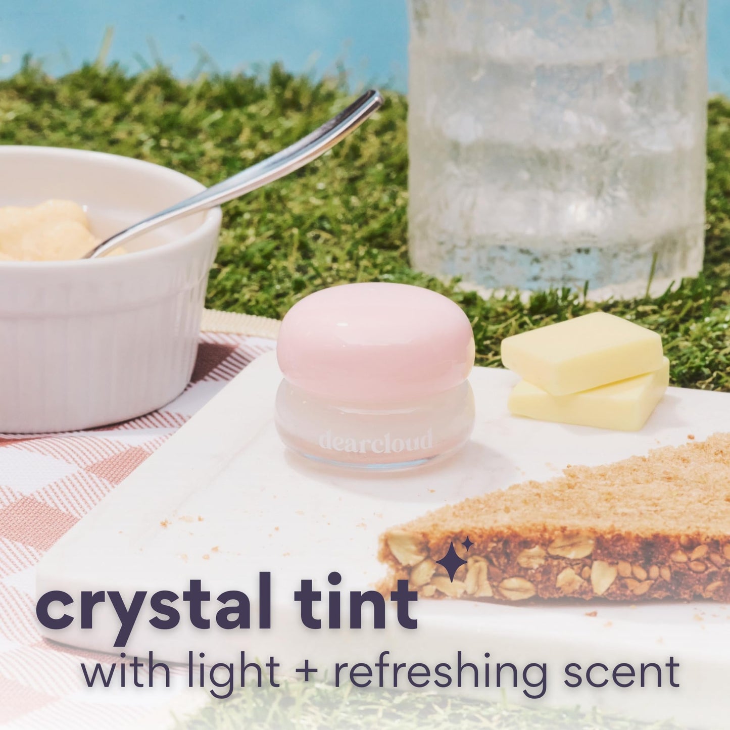 dearcloud Dewy Lip Jam - Lip Balm with Vitamin E (Crystal) Beauty and Personal Care dearcloud