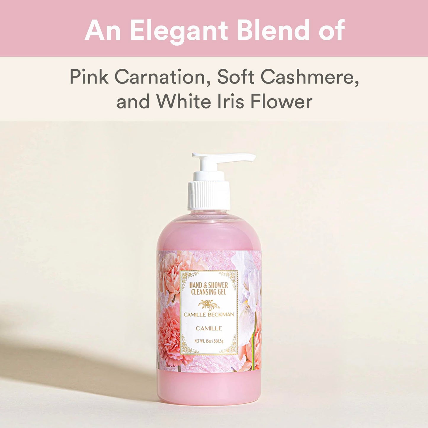 Camille Beckman Hand and Shower Cleansing Gel, Signature Camille, 13 Ounce Beauty & Personal Care Camille Beckman