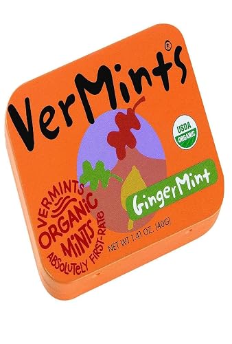 VERMINTS CANDY GINGERMINT ALL NTRL Beauty & Personal Care Vermints