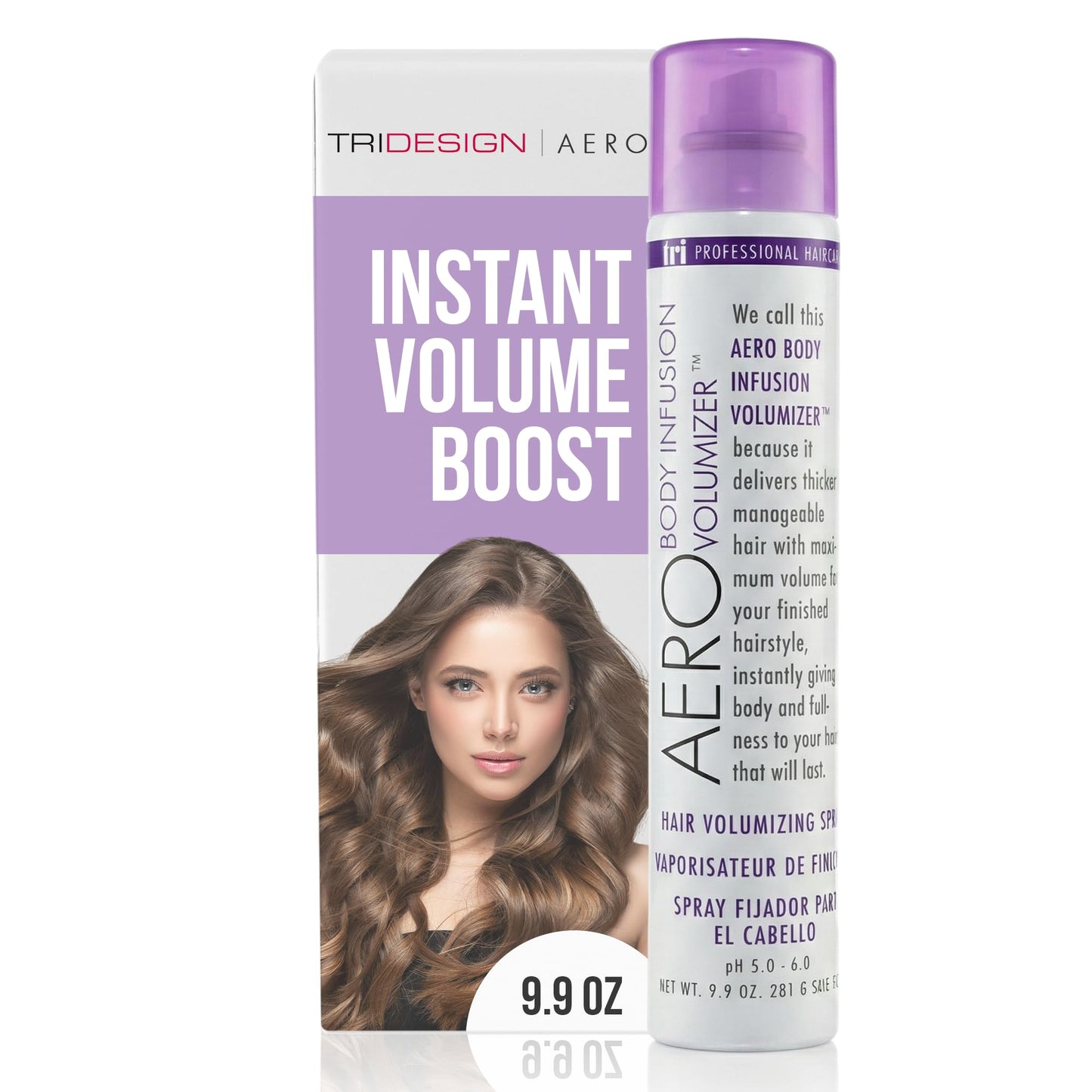 TRIDESIGN Aero Body Infusion Volumizer - Achieve Maximum Volume & Enhanced Texture, Weightless Formula for Root Lift & Fullness, Adds Body & Shine Beauty & Personal Care TRIDESIGN