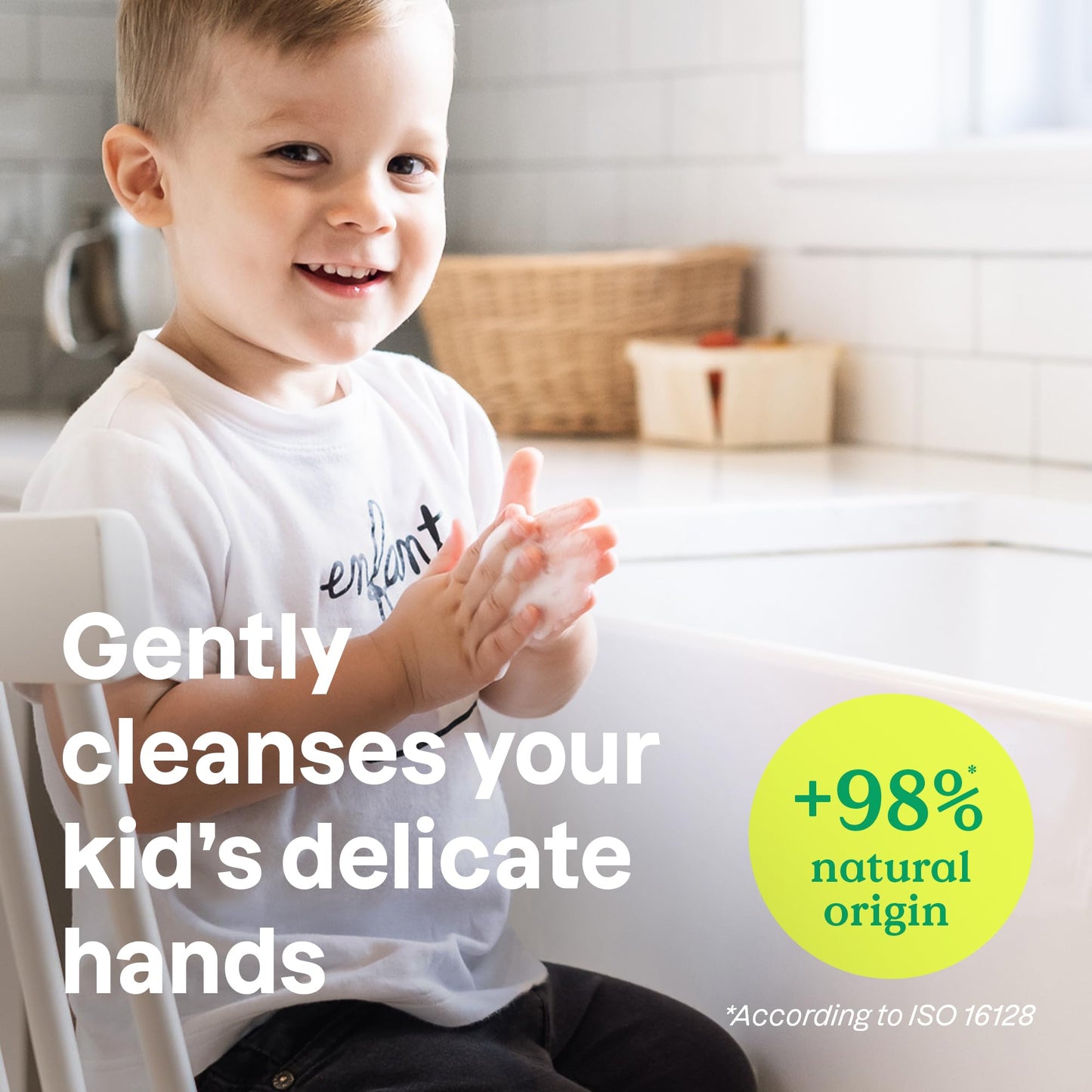 ATTITUDE Foaming Hand Soap for Kids, EWG Verified, Dermatologically Tested, Plant- and Mineral-Based Ingredients, Vegan, Mango, 10 Fl Oz Beauty & Personal Care ATTITUDE