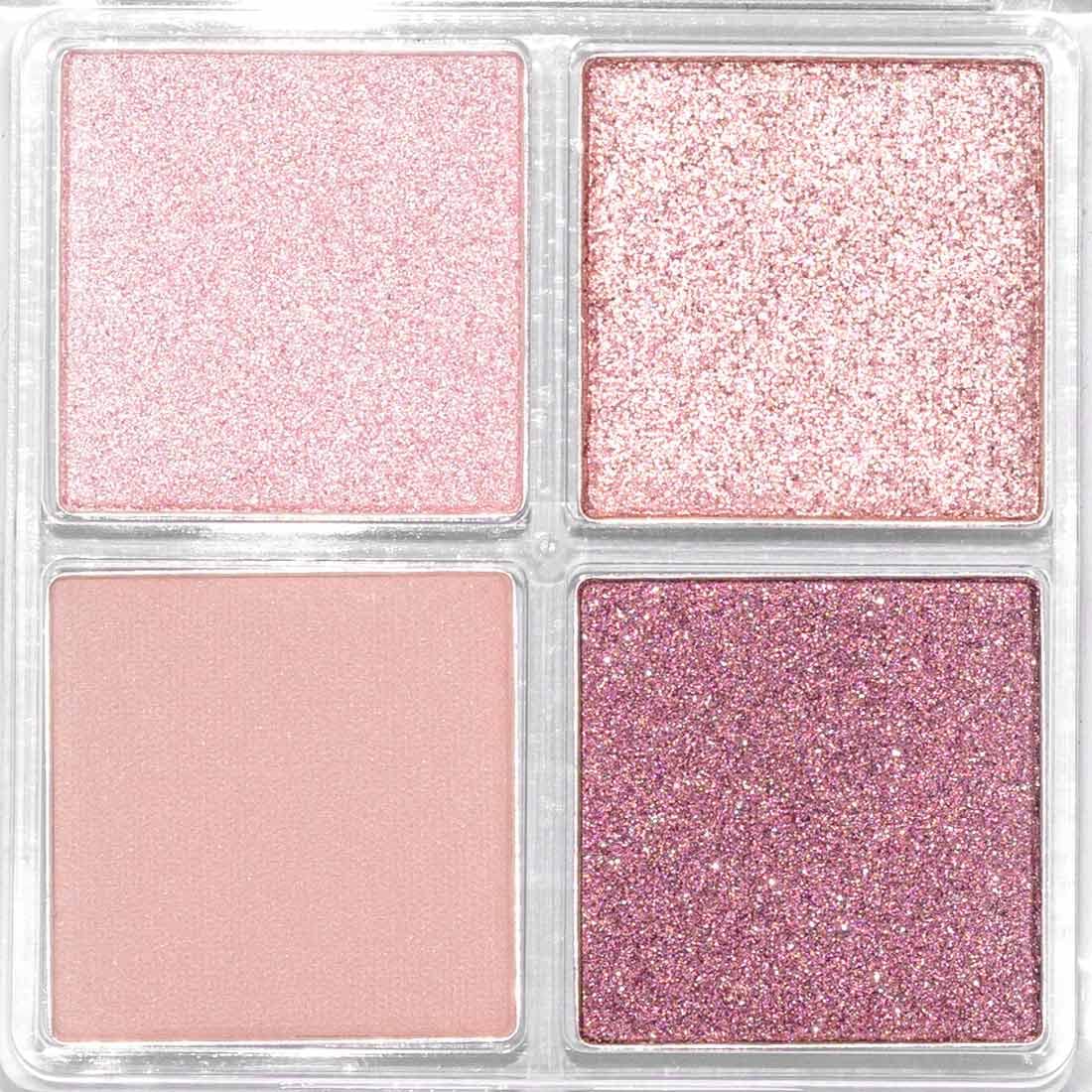 Palladio Eyeshadow Quads Velvety Pigmented Blendable Matte, Metallic & Shimmer Finishes, Creamy Formula, Four Way Quad Eye Shadow Palette, Talc-Free Beauty & Personal Care Palladio