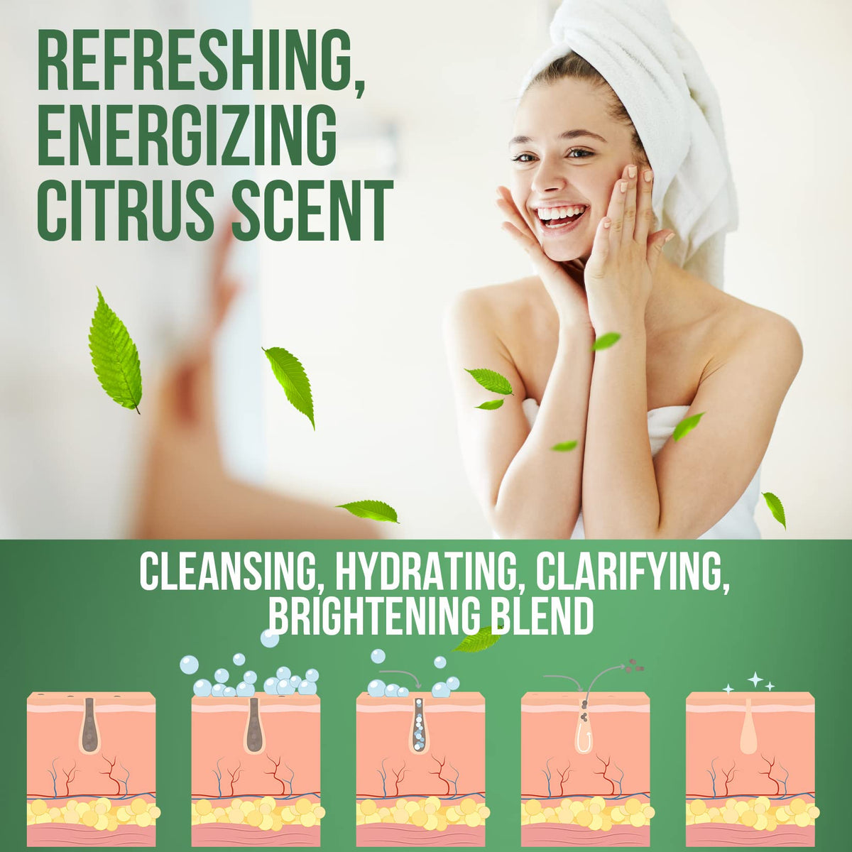 Tea Tree Oil Face Wash, 4oz - Tea Tree Soap Natural Skin Cleanser - Pure Essential Oil Infused Skincare Cleansing Face Soap, Made in USA Beauty & Personal Care Natrulo