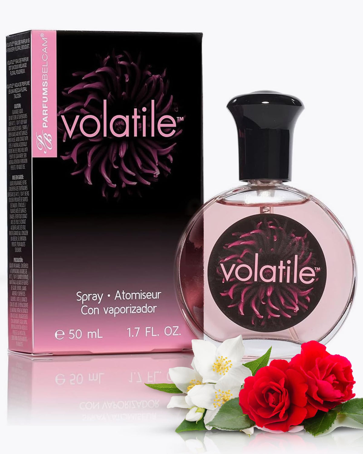 PB ParfumsBelcam Volatile Eau de Parfum Spray for Women - Elegant Powdery Floral Perfume with Jasmine, Rose, Orchid & Freesia, Long Lasting Feminine Beauty & Personal Care PB ParfumsBelcam