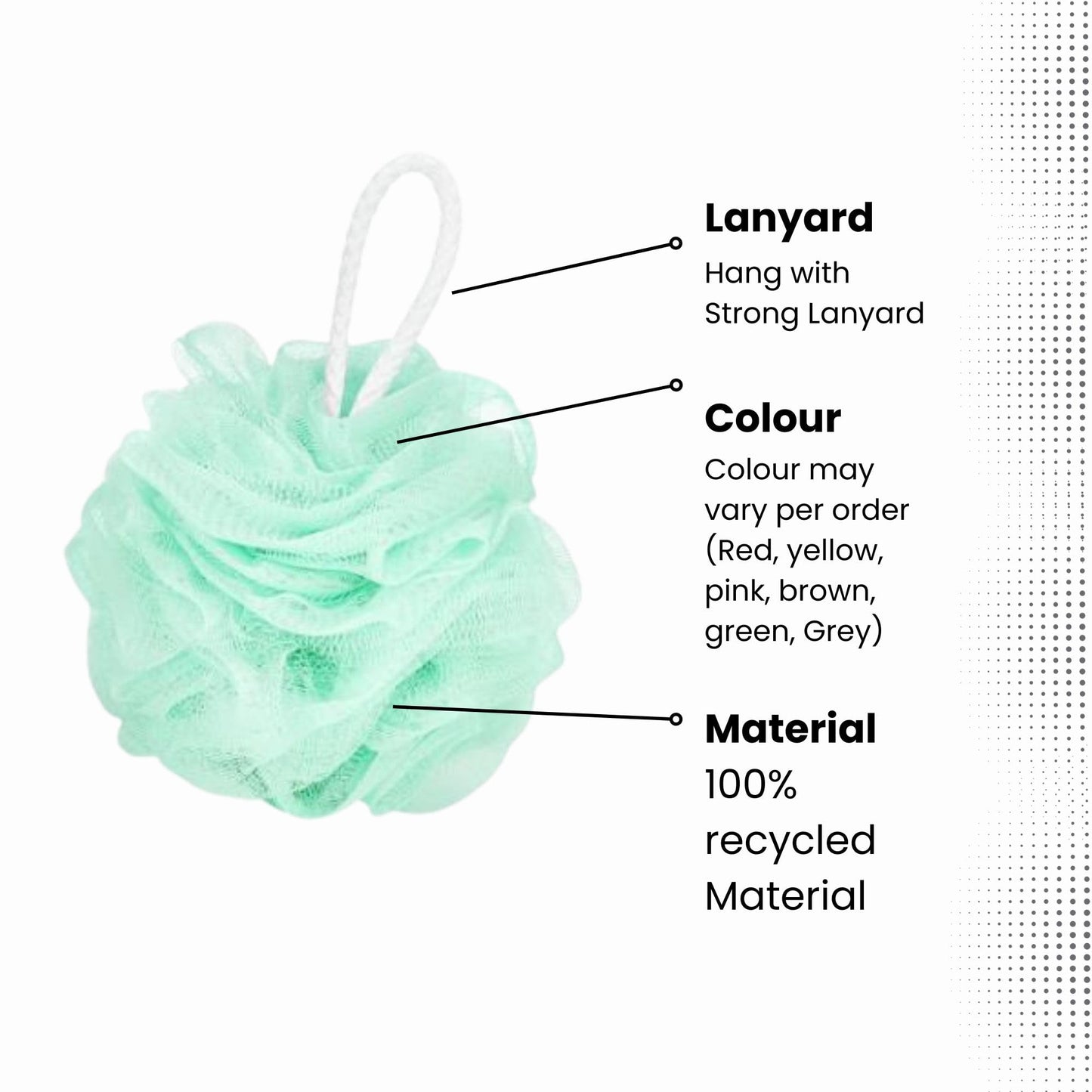 Bath Scrunchie Bundled with an Avon Senses Bubble Bath 16.9 fl oz (500ml) (Lavender) Beauty and Personal Care JR GIFT BOXES