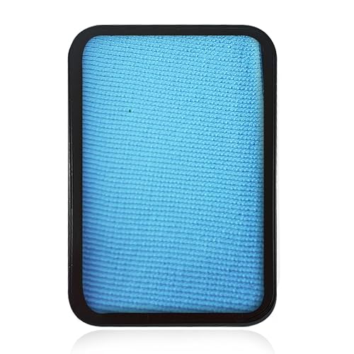 Kraze FX Face Paint Palette Refill - Light Blue Face Paint (10 gm) - Hypoallergenic Non-Toxic Water Activated Professional Halloween Face & Body Beauty & Personal Care Kraze FX