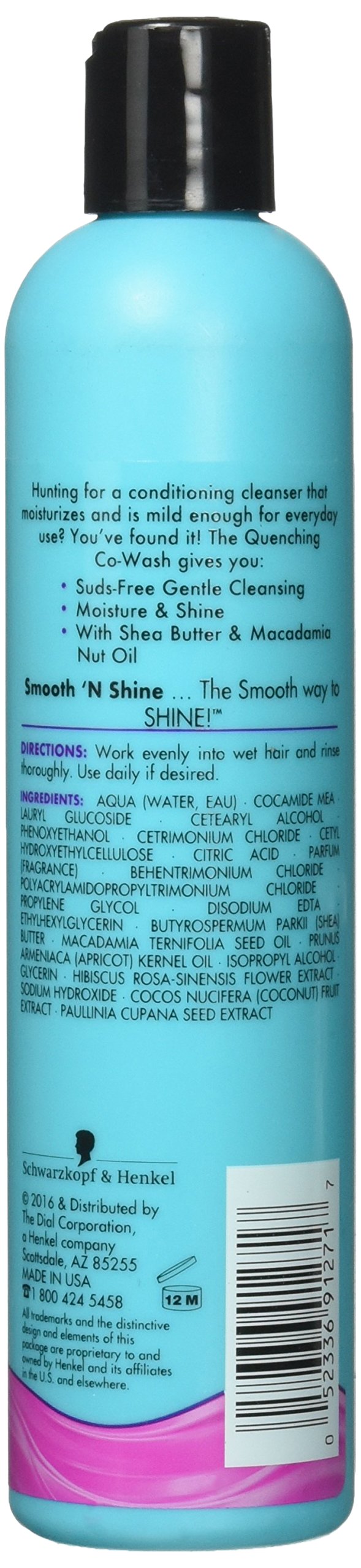 Smooth N Shine Polishing Intense Moisture Quenchin Co-Wash, 10 Ounce