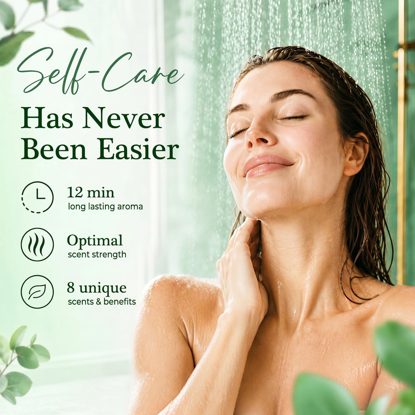 Shower Steamers Aromatherapy, Birthday Gifts for Women Mom Grandma Wife Sister Friend from Son Daughter, 8 Pcs Bath Bombs SPA Self Care Small Natural Beauty and Personal Care Linkax