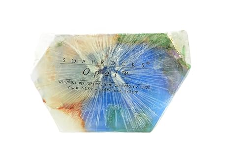 TS Pink Opal SoapRocks - Soap that looks like a Rock ~ 6 oz. Gem Rocks Birthstone Jabón Gemstone Beauty & Personal Care SoapRocks