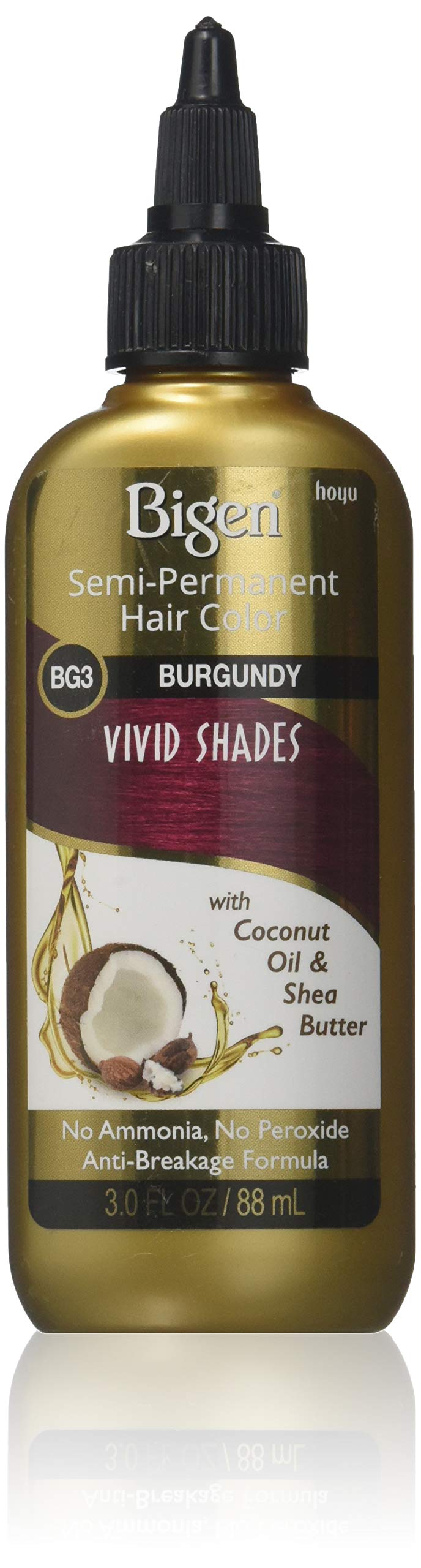 Bigen Semi-Permanent Haircolor, #Bg3 Burgundy, 3 Oz Beauty & Personal Care Bigen