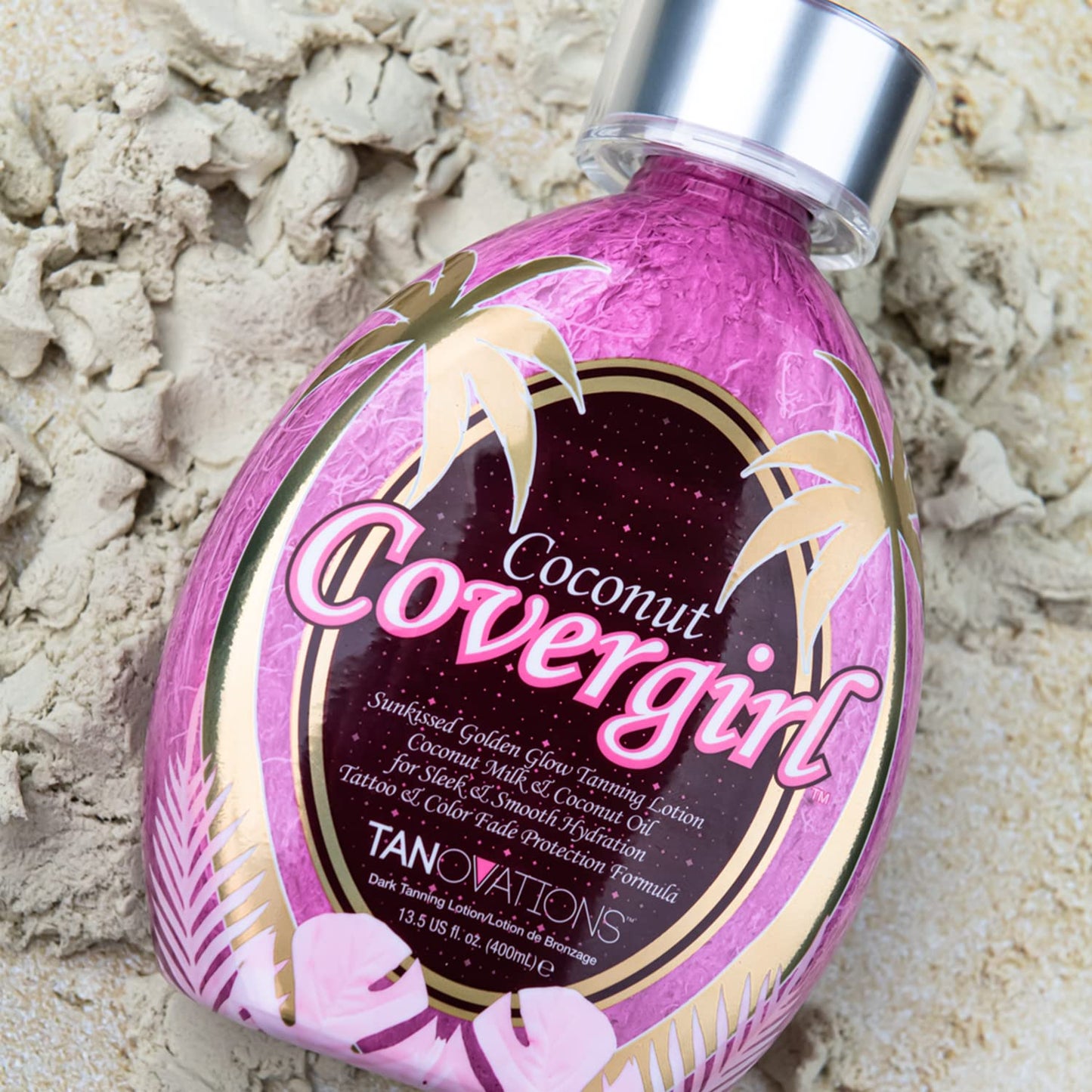 Tanovations Coconut Covergirl Sunkissed Golden Glow Bronzing Lotion (400ml) Beauty & Personal Care ED HARDY