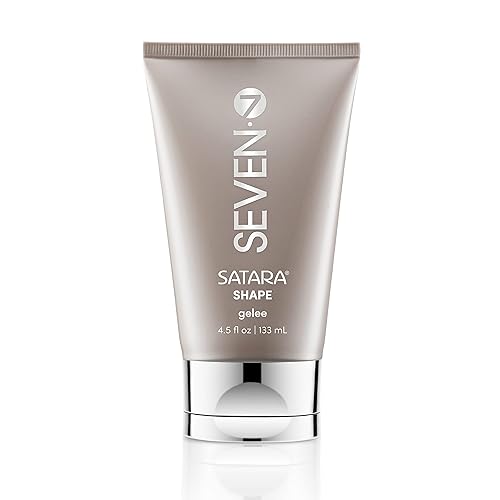 SEVEN Hair Care SATARA SHAPE Gelee Hair Gel for Men + Women, Strong Hold Styling Gel with Green Tea + Sunflower Seed for Blowouts, Thermal Protection Beauty & Personal Care SEVEN