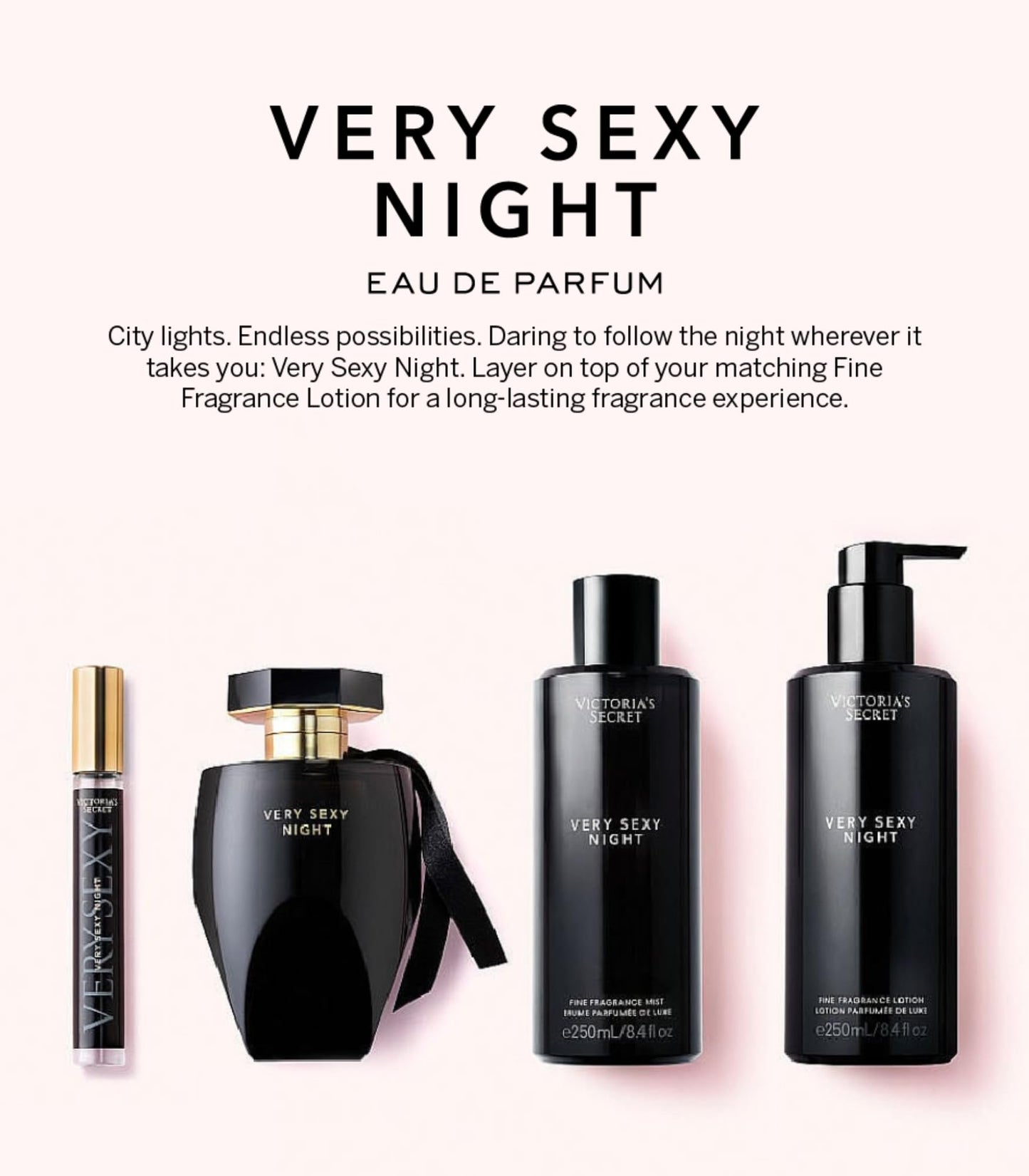 Victoria's Secret Very Sexy Night Fine Fragrance 8.4oz Mist Beauty & Personal Care Victoria's Secret