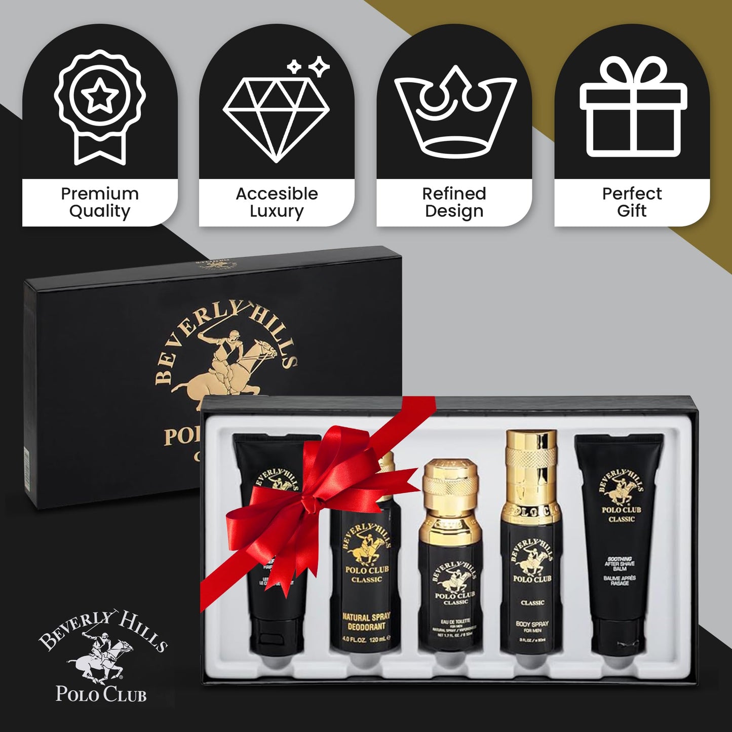 Beverly Hills Polo Club BHPC Classic 5pc Collection Beauty & Personal Care Beverly Hills Polo Club