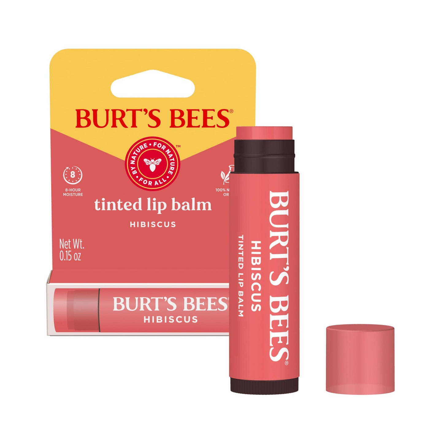 Burt's Bees Lip Tint Balm, Long Lasting 2 in 1 Duo Tinted Balm Formula, Color Infused with Hydrating Shea Butter for a Natural Looking Buildable Beauty and Personal Care Burt's Bees