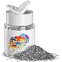 MARBLERS Holographic Glitter [Mixed Gray] 1.5oz (42g) | Chunky | Non-Toxic, Vegan, Cruelty-Free | Face, Body, Eyeshadow, Hair, Festival, Party Makeup Beauty & Personal Care MARBLERS