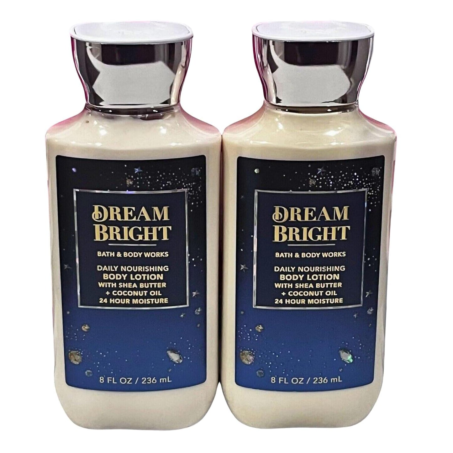 Bath and Body Works Body Lotion, Set of 2, 8oz Each (Dream Bright) Beauty & Personal Care Bath & Body Works