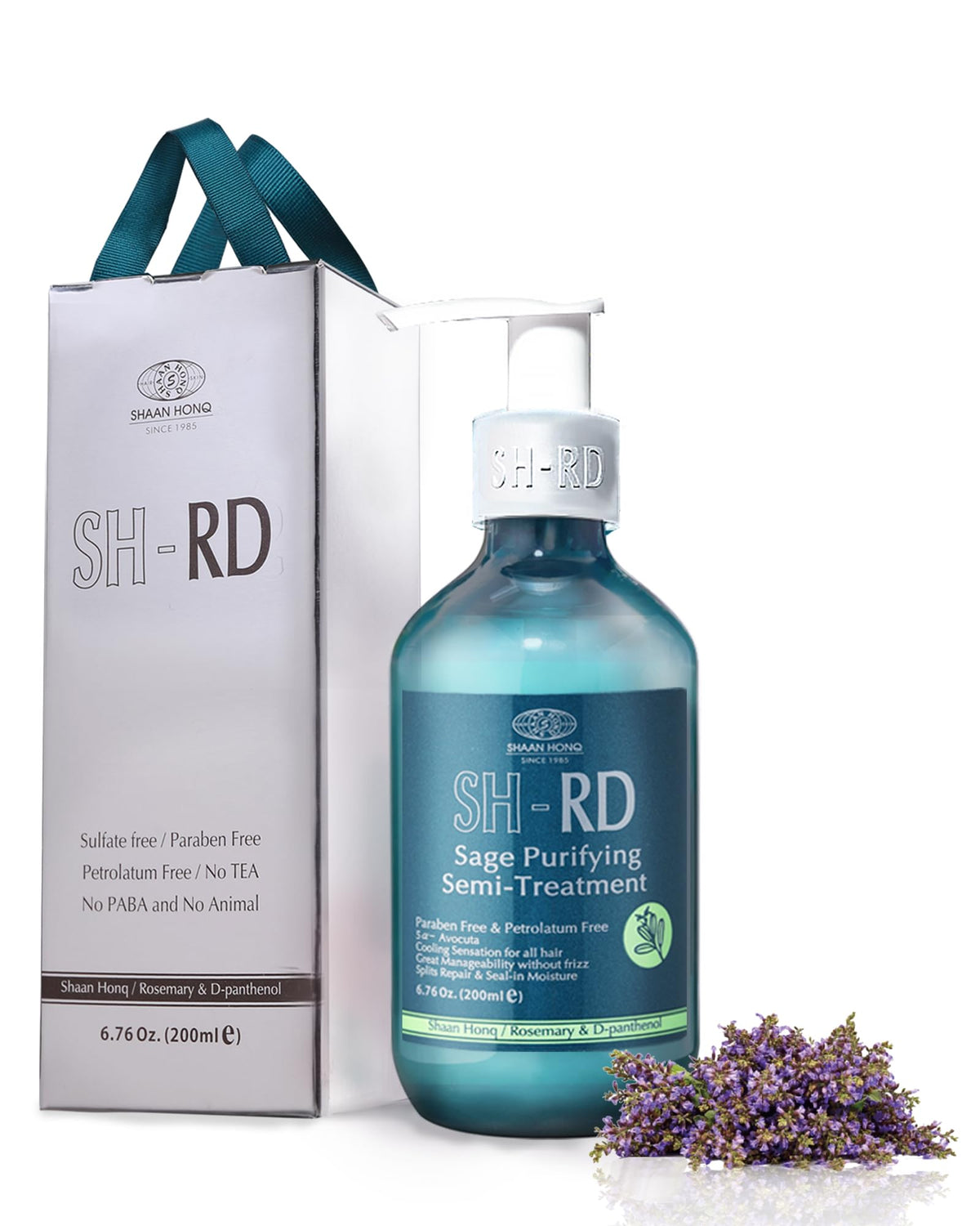 SH-RD Sage Purifying Semi-Treatment for Oily Hair/Scalp | Balancing Conditioner with Clarifying Sage Extract, Protein, Rosemary | Anti-Frizz,