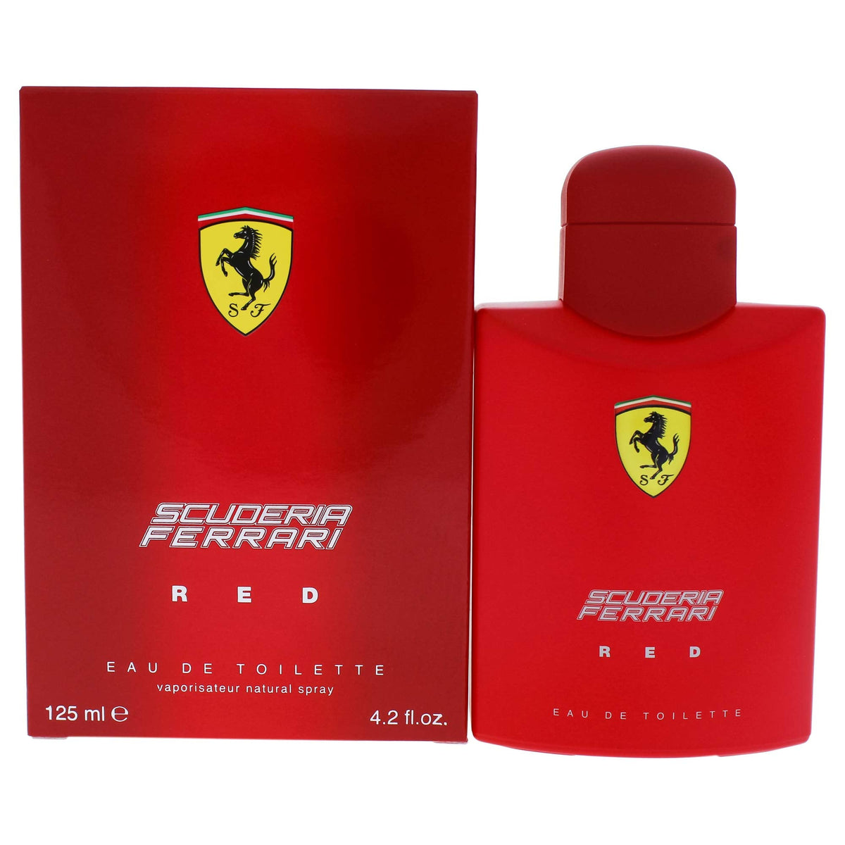 Ferrari Scuderia Red Eau De Toilette Spray, Citrus, 4.2 Oz Beauty & Personal Care Ferrari