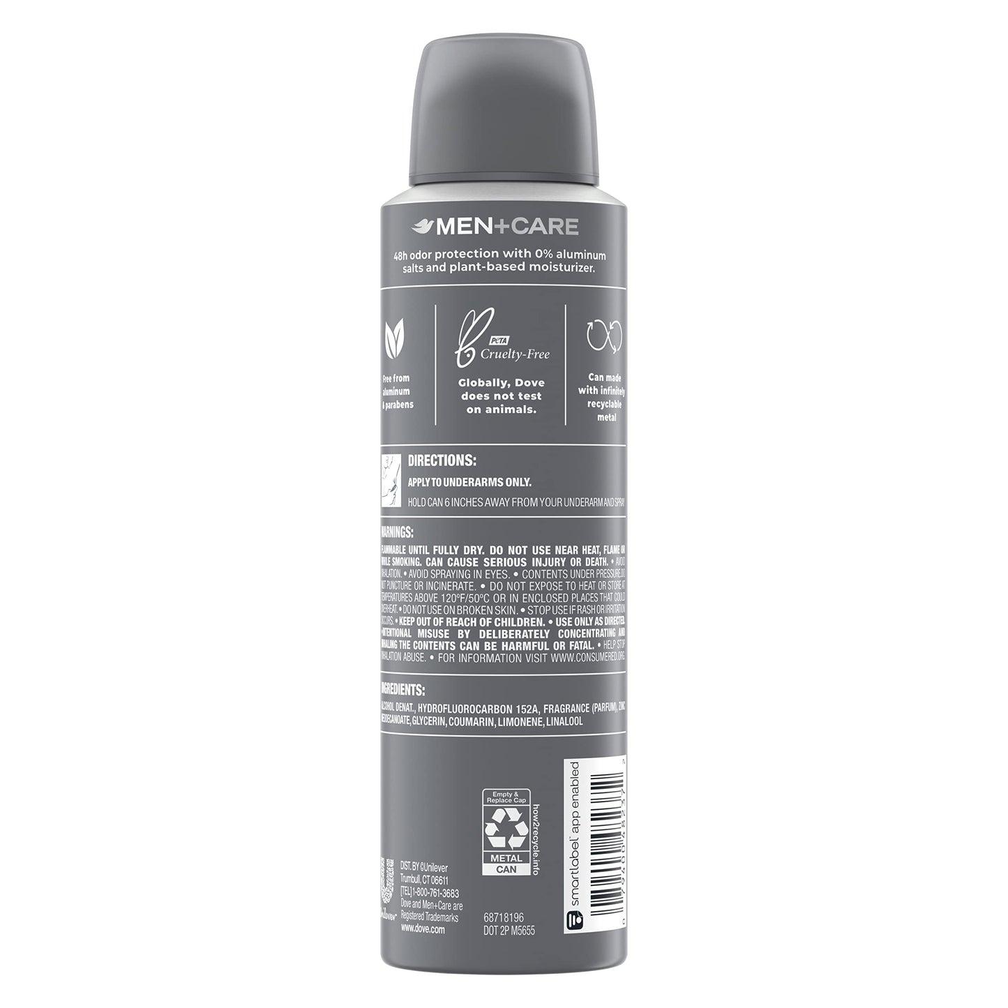 Dove, Men+Care Deodorant Spray Eucalyptus & Birch, 4 Ounce Beauty and Personal Care Dove