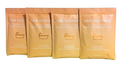 Camille Beckman Oatmeal & Honey Bath Soak, Skin Soothing, 2 Oz (Pack of 4) Beauty & Personal Care Camille Beckman
