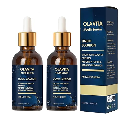 Olavita Liquid Solution Anti Aging Serum-Olavita Face Serum,Intensely firms skin,Smooths Fine Lines and Hydrates, For Women with Mature and Daily Beauty & Personal Care KUKSY