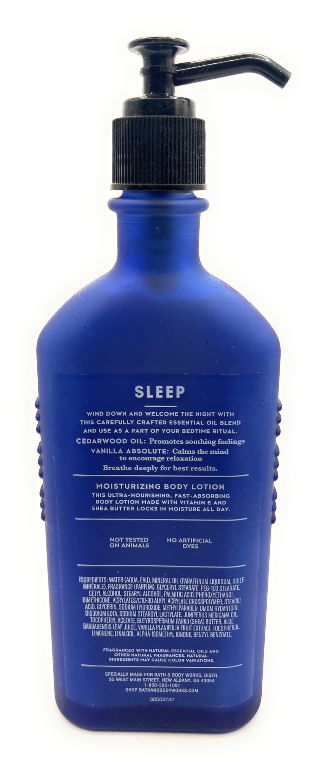 Bath and Body Works Aromatherapy Sleep Cedarwood + Vanilla Moisturizing Body Lotion- 6.5 fl. oz / 192 ml Beauty & Personal Care Bath & Body Works