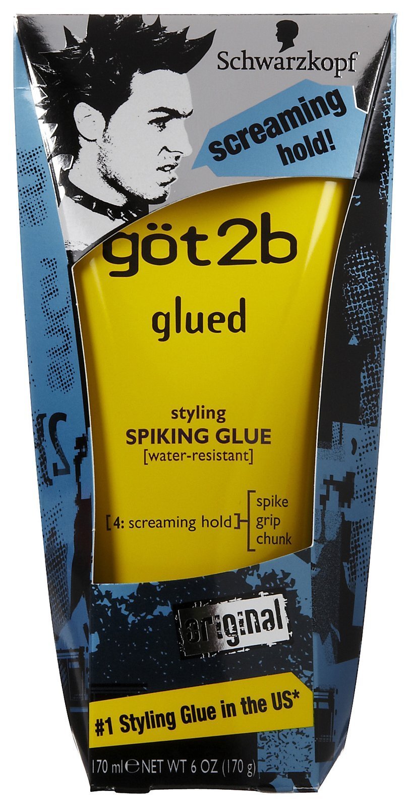 got2b Glued Styling Spiking Glue-6 oz Beauty & Personal Care Got2B
