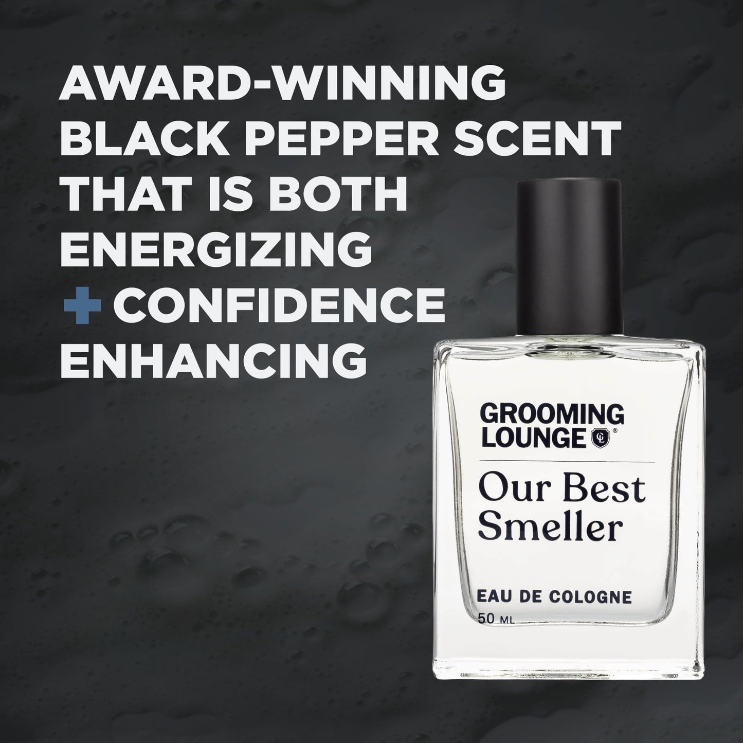 Grooming Lounge Our Best Smeller Cologne - Long-Lasting Black Pepper and Vanilla Scent - Energizing and Confidence Enhancing - No Parabens - Cruelty Beauty & Personal Care Grooming Lounge