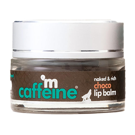 mCaffeine Deep Moisturizing Choco Lip Balm for Healing Dry & Chapped Lips - 24 Hrs Moisturization - Lip Care for Men & Women with Cocoa Butter Beauty and Personal Care mCaffeine