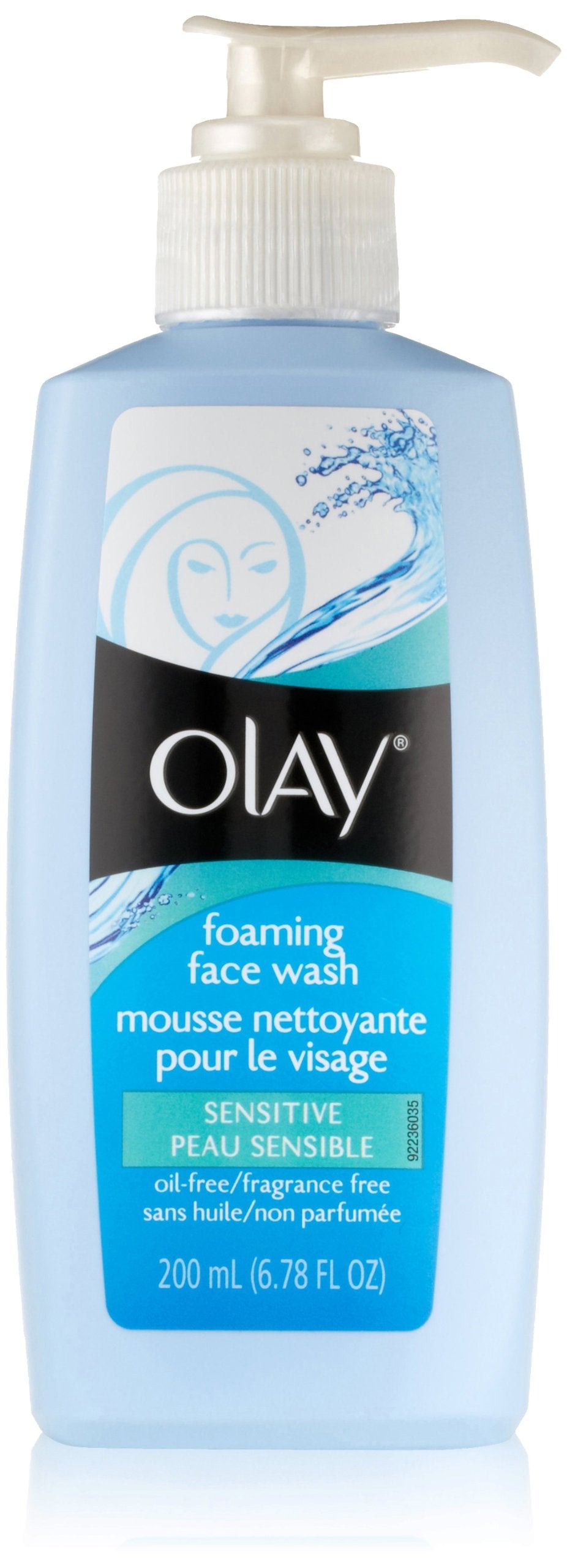 Olay Sensitive Foaming Face Wash, 6.8 fl. Fl Oz. Beauty & Personal Care Olay