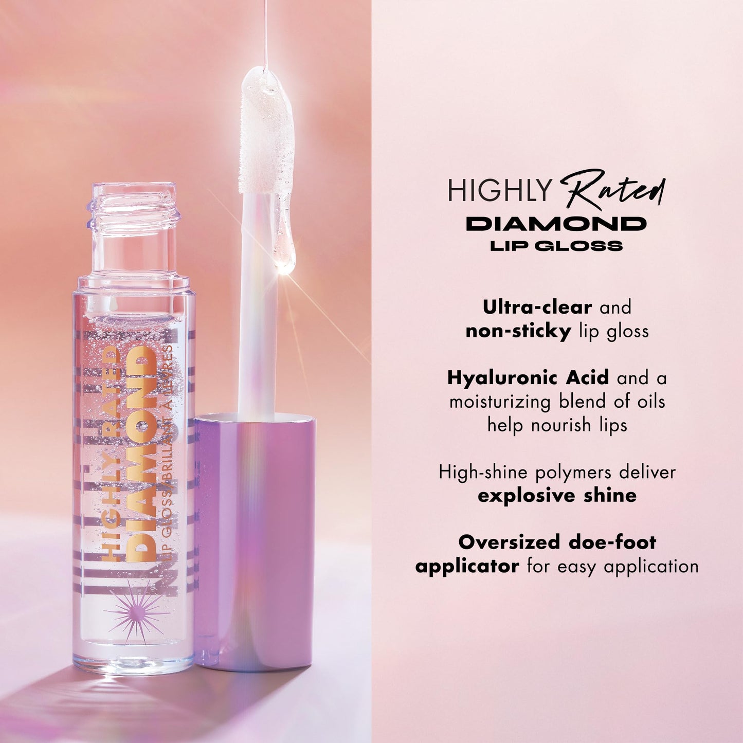 Milani Highly Rated Diamond Lip Gloss Beauty & Personal Care Milani