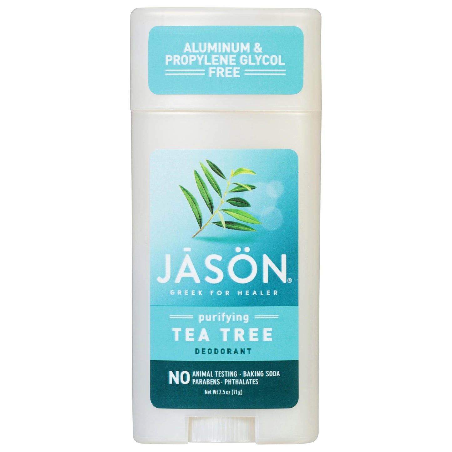 Jason Aluminum Free Deodorant Stick, Purifying Tea Tree, 2.5 Oz (Pack of 1) Beauty and Personal Care JASON