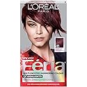 L'Oreal Paris Feria Multi-Faceted Shimmering Permanent Hair Color, 41 Crushed Garnet (Rich Mahogany), Pack of 1, Hair Dye Beauty & Personal Care L'Oreal Paris