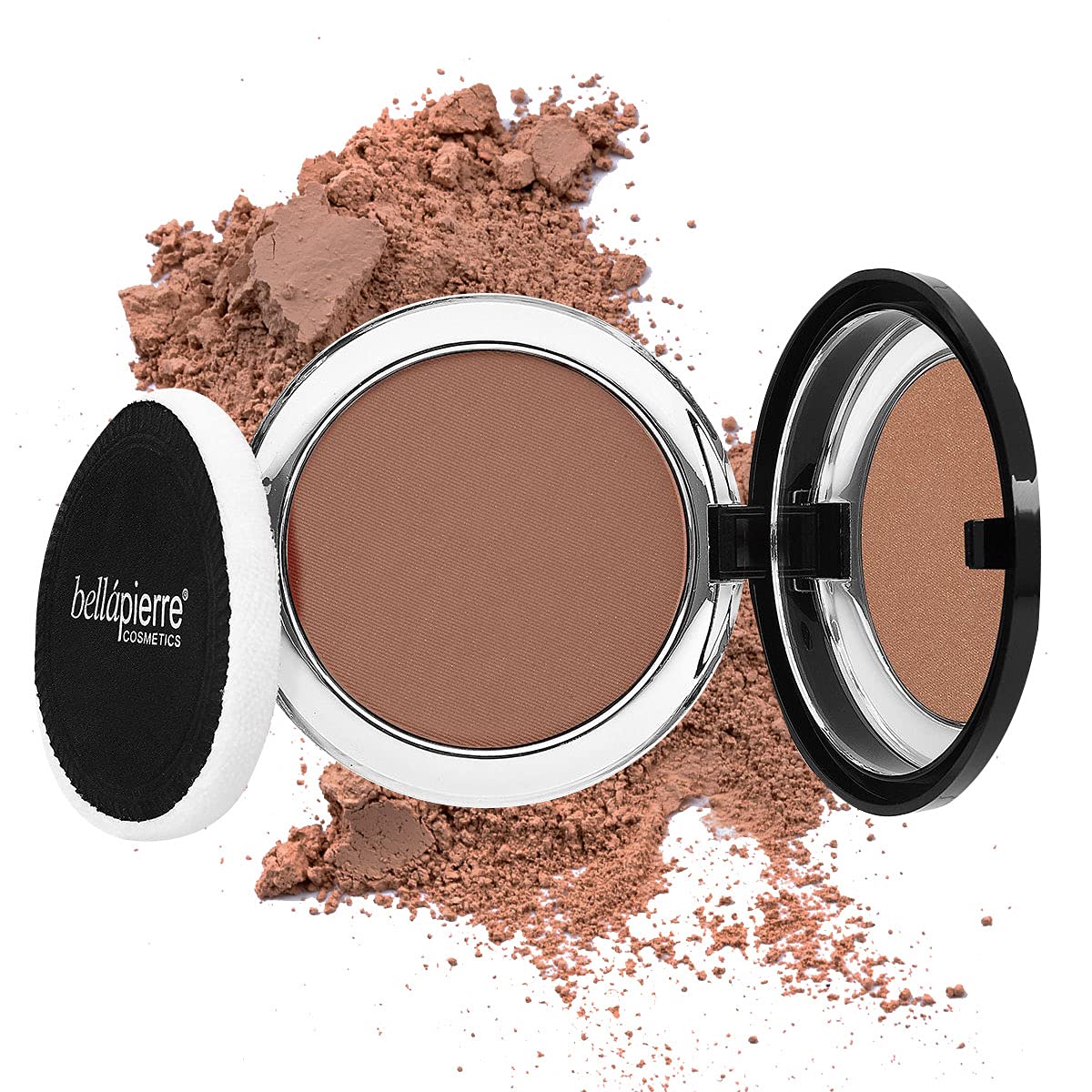 bellapierre Compact Mineral Blush | Warm Dewy Glow | Non-Toxic and Paraben Free | Suitable for All Skin Types | Compact Case - 0.35-Ounce - Amaretto Beauty & Personal Care bellapierre