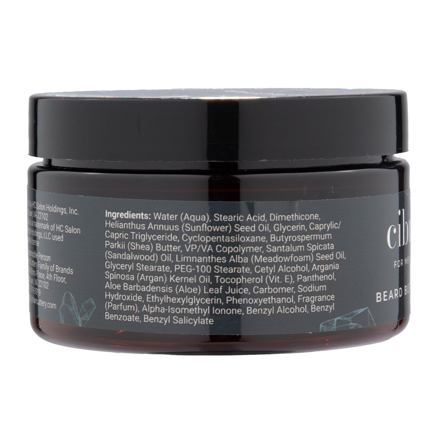 CIBU for Men Beard Butter 4oz - Hydrating Beard Moisturizer for Men to Tame Flyaways and Coarse Hair - Beard Softener with Aloe, Shea Butter Beauty and Personal Care CIBU