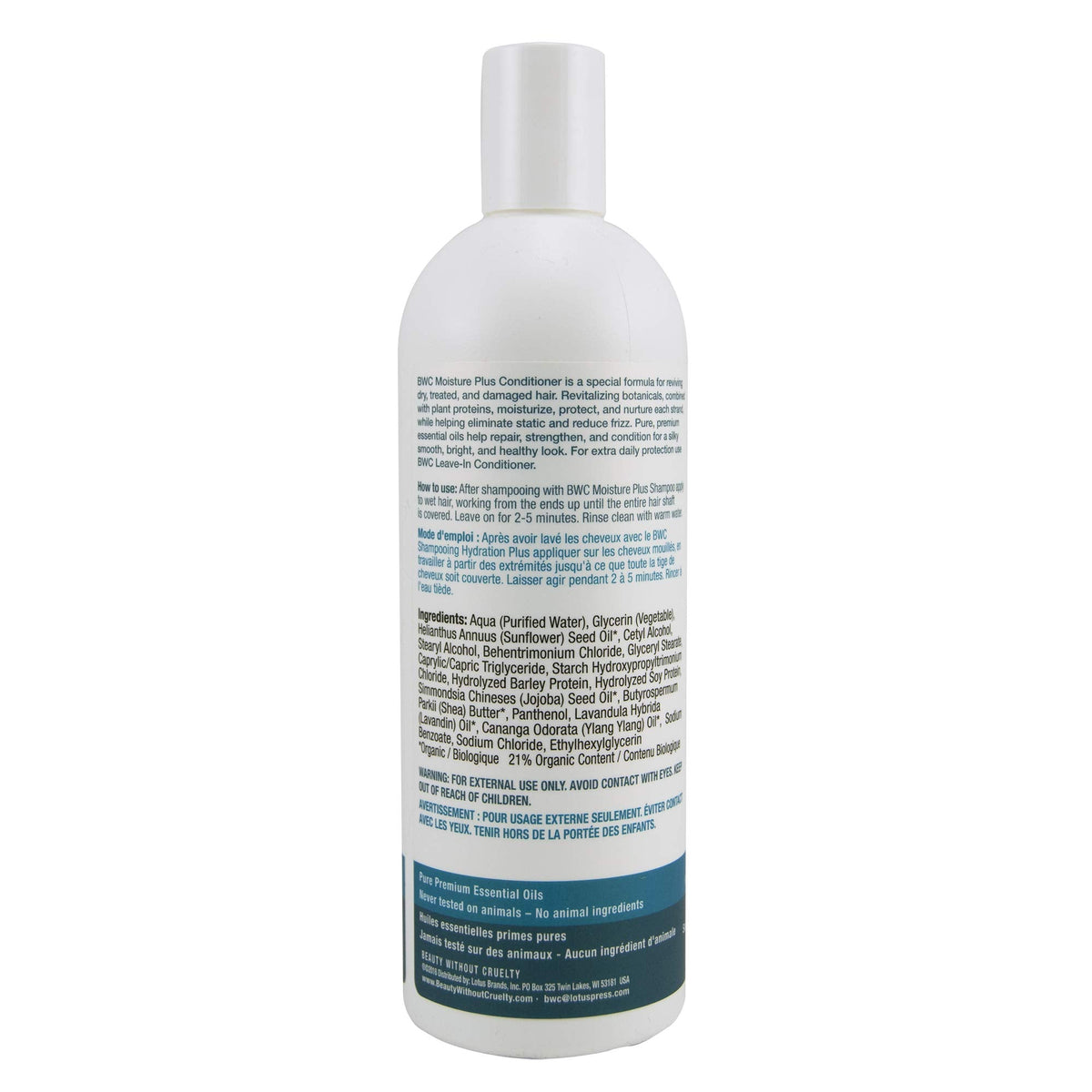 Beauty without Cruelty Conditioner, Moisture Plus, 16-ounce Beauty & Personal Care Beauty Without Cruelty