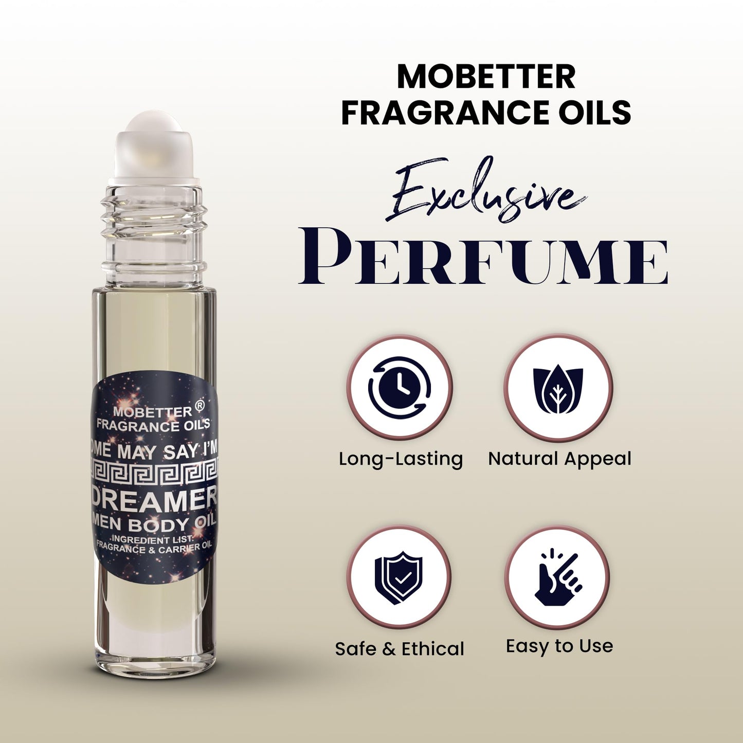 MOBETTER FRAGRANCE OILS Some May Say I'm A Dreamer Men Body Oil Beauty & Personal Care MOBETTER FRAGRANCE OILS