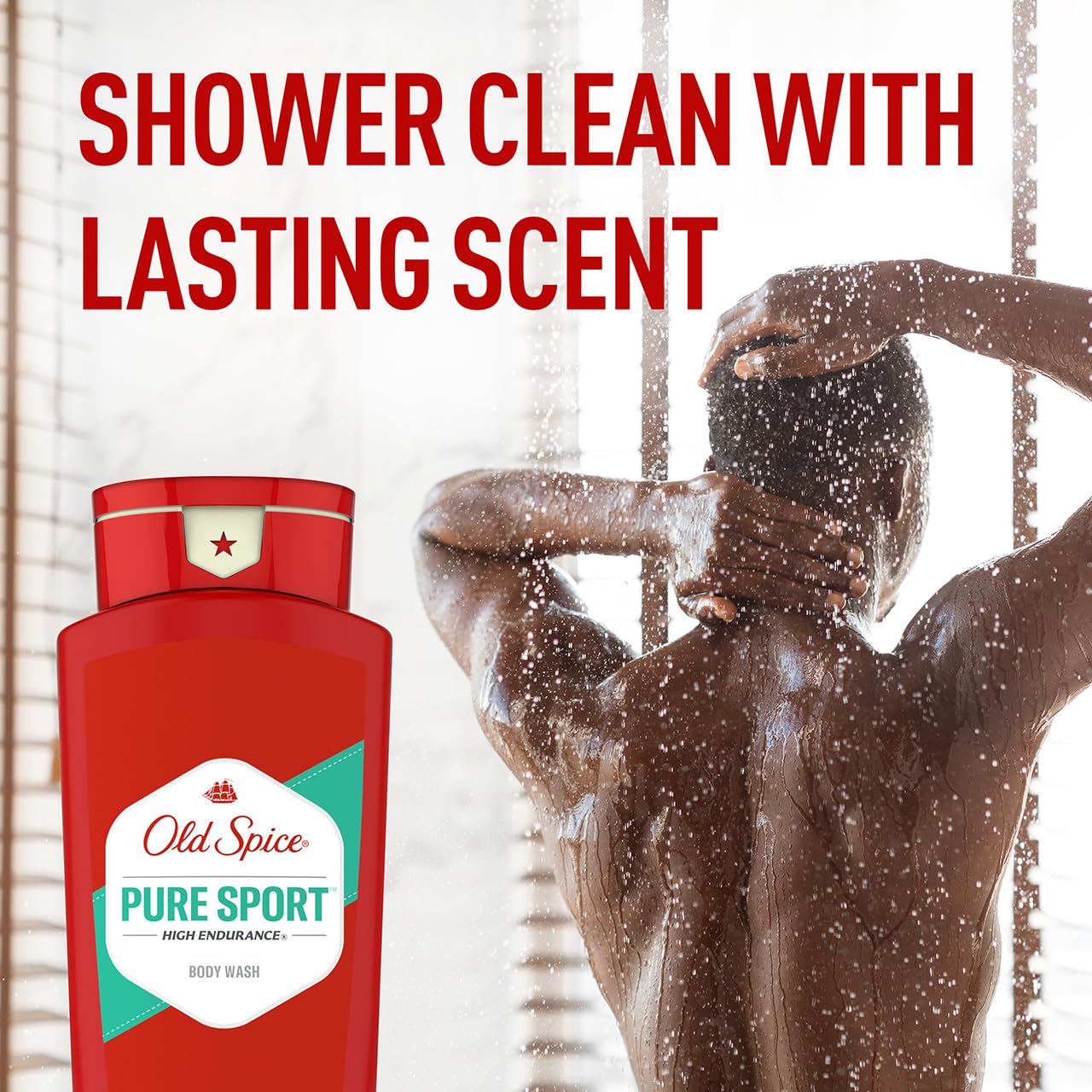 Old Spice High Endurance Pure Sport Scent Body Wash for Men, 30 Fluid Ounce Beauty & Personal Care Old Spice