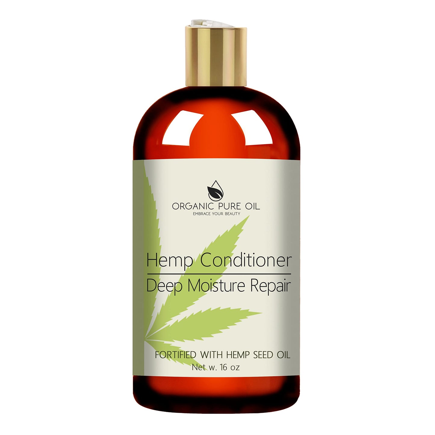 Hemp Hydrating Shampoo and Conditioner Set - 16 oz, For Men and Women - Color Treated Hair, All Natural - Sulfate Free - Curly or Frizzy Hair - Made Beauty & Personal Care OPO