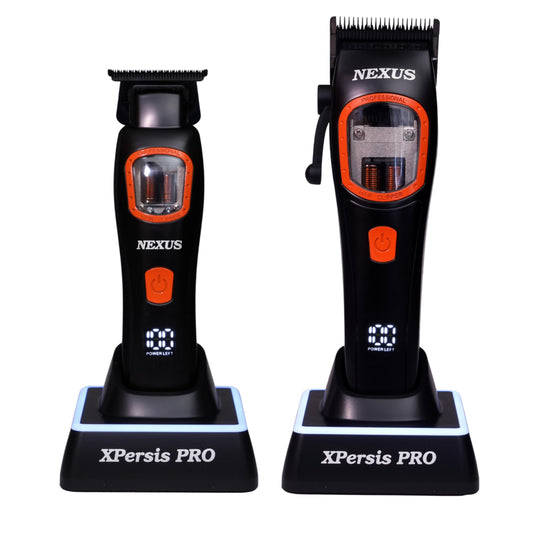 XPERSIS PRO Nexus Barber Hair Clipper and Trimmer for Men Vector Motor Dual Coil 9000 RPM Low Vibration Beauty and Personal Care XPERSIS