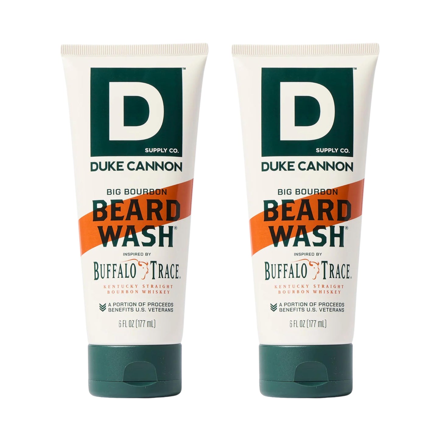 Duke Cannon Big Bourbon Beard Wash for Men, 6 oz, Beard Shampoo & Conditioner, SLS Free Beard Cleanser with Hops Extract & Soybean Oil, Oak Barrel Beauty and Personal Care Duke Cannon Supply Co.