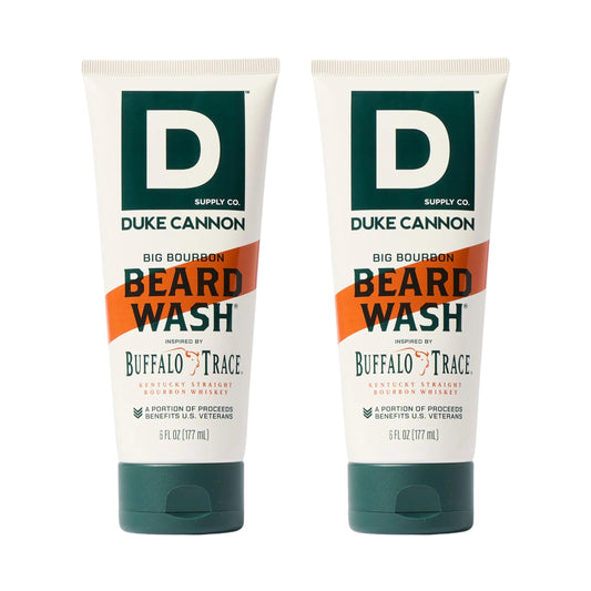 Duke Cannon Big Bourbon Beard Wash for Men, 6 oz, Beard Shampoo & Conditioner, SLS Free Beard Cleanser with Hops Extract & Soybean Oil, Oak Barrel Beauty and Personal Care Duke Cannon Supply Co.