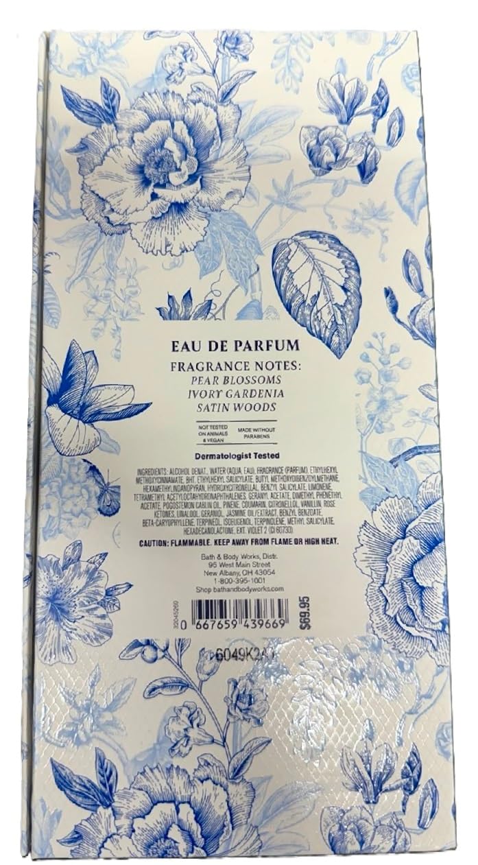 Bath & Body Works Dressed In White Eau de Parfum - 3.4 oz/100ml Beauty & Personal Care Bath & Body Works