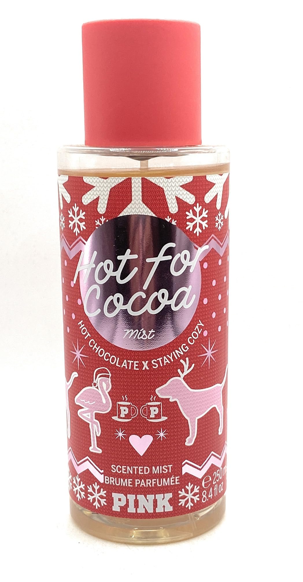 Victoria's Secret Pink Hot For Cocoa Body Mist 8.4 Fluid Ounce Spray Beauty & Personal Care Victoria's Secret